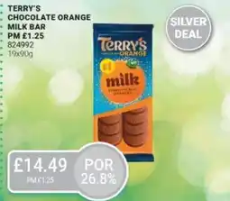Bestway TERRY'S Chocolate orange milk bar offer