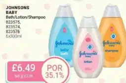 Bestway JOHNSONS Baby Bath/Lotion/Shampoo offer