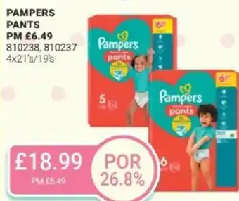 Bestway PAMPERS Pants offer