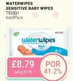 Bestway WATERWIPES Sensitive baby wipes offer