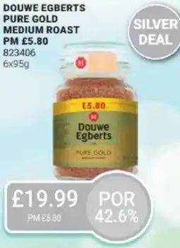 Bestway Douwe egberts pure gold medium roast offer