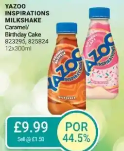 Bestway YAZOO INSPIRATIONS MILKSHAKE Caramel/ Birthday Cake offer