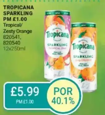 Bestway TROPICANA SPARKLING Tropical/ Zesty Orange offer