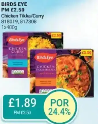 Bestway BIRDS EYE Chicken Tikka/Curry offer