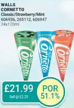 Bestway Walls cornetto Classic/Strawberry/Mint offer