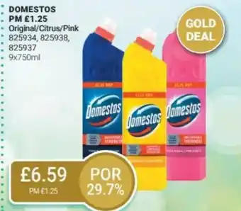 Bestway DOMESTOS Original/Citrus/Pink offer
