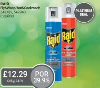 Bestway RAID Fly&Wasp/Ant&Cockroach offer