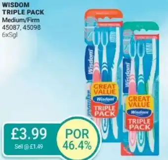 Bestway WISDOM Triple pack Medium/Firm offer