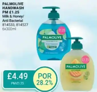 Bestway PALMOLIVE Handwash Milk & Honey/ Anti Bacterial offer