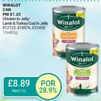 Bestway WINALOT Can Chicken In Jelly/ Lamb & Turkey/Cod In Jelly offer