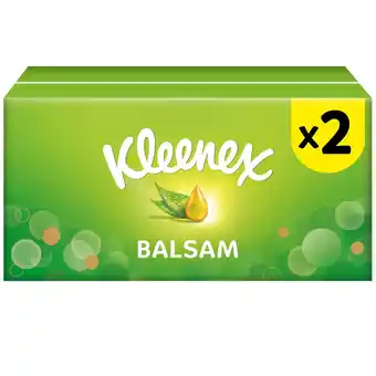 Morrisons Kleenex Balsam Tissues 2 pack offer