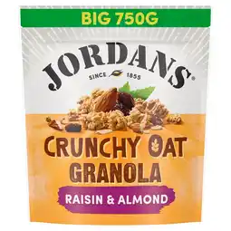 Morrisons Jordans Crunchy Oat Granola Raisin & Almond Breakfast Cereal offer