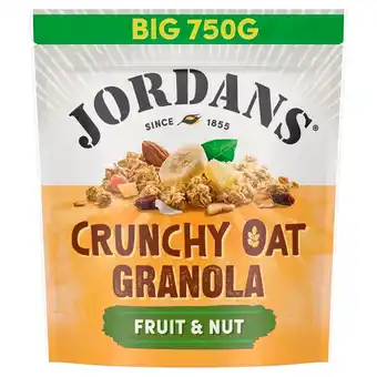 Morrisons Jordans Crunchy Oat Fruit & Nut Granola Breakfast Cereal offer