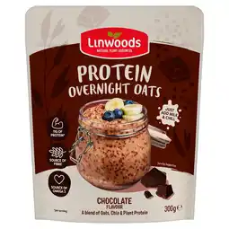 Morrisons Linwoods Chocolate Protein Overnight Oats offer