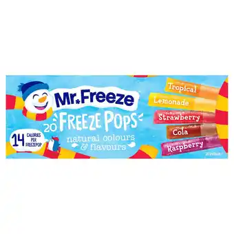 Morrisons Mr. Freeze Freezepops offer