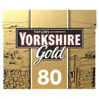 Morrisons Yorkshire Gold 80 Tea Bags offer