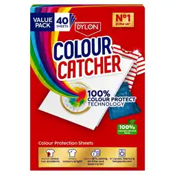 Morrisons Dylon Colour Catcher 40 Colour Protection Sheets offer