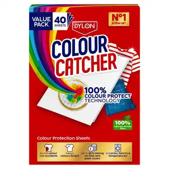 Morrisons Dylon Colour Catcher 40 Colour Protection Sheets offer