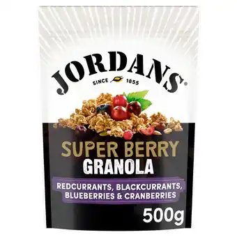 Morrisons Jordans Super Berry Granola Breakfast Cereal offer