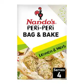 Morrisons Nando's Peri-Peri Bag & Bake Lemon & Herb Extra Mild offer