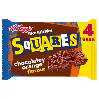 Morrisons Kellogg's Rice Krispies Squares Chocolate Orange Snack Bars offer