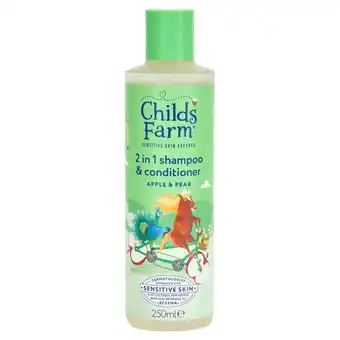 Morrisons Childs Farm 2 In1 Shampoo & Conditioner Apple & Pear 250ml offer
