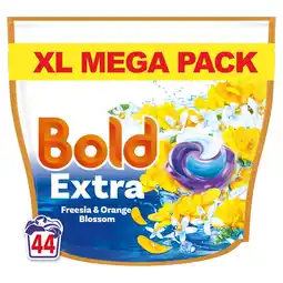 Morrisons Bold All-In-1 Platinum Pods Washing Liquid Capsules Citrus offer
