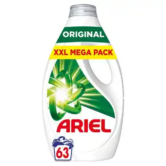 Morrisons Ariel Original Laundry Liquid XXL Mega Pack 63 Washes offer