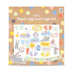 Morrisons Morrisons Easter Paper Egg Hunt Sign Kit offer