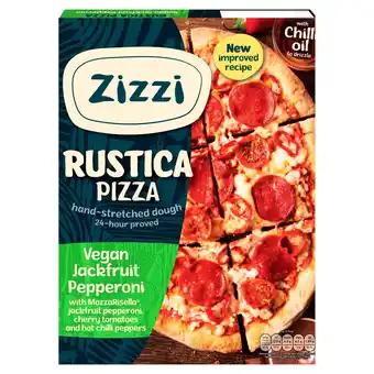 Morrisons Zizzi Vegan Rustica Jackfruit Pepperoni Pizza 400g offer