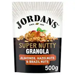 Morrisons Jordans Super Nutty Granola Breakfast Cereal offer