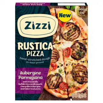 Morrisons Zizzi Rustica Aubergine Parmigiana Pizza 456g offer