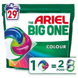Morrisons Ariel Colour The Big One Laundry Capsules 29 Washes offer