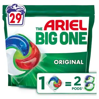 Morrisons Ariel Original The Big One Laundry Capsules 29 Washes offer