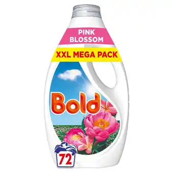 Morrisons Bold Pink Blossom Laundry Liquid XXL Mega Pack 72 Washes offer