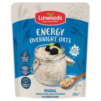 Morrisons Linwoods Original Energy Overnight Oats offer