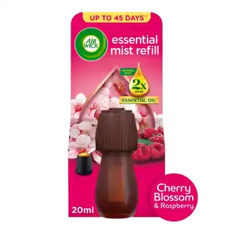 Morrisons Air Wick Mist Refill Cherry Blossom & Raspberry offer
