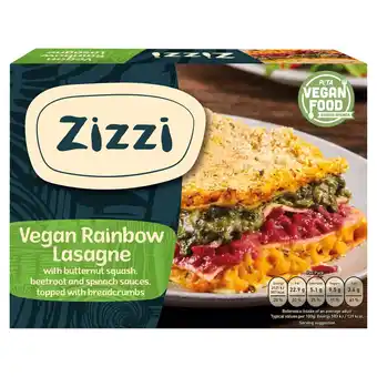 Morrisons Zizzi Vegan Rainbow Lasagne 400g offer
