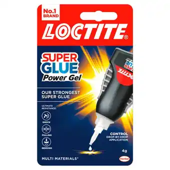 Morrisons Loctite Control 4G Super Glue offer
