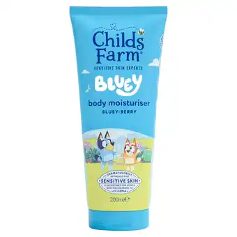 Morrisons Childs Farm Moisturiser Bluey offer