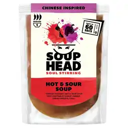 Morrisons Soup Head Chinese Inspired Hot & Sour Soup 300g offer