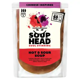 Morrisons Soup Head Chinese Inspired Hot & Sour Soup 300g offer