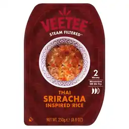 Morrisons Veetee Heat & Eat Thai Sriracha Rice offer
