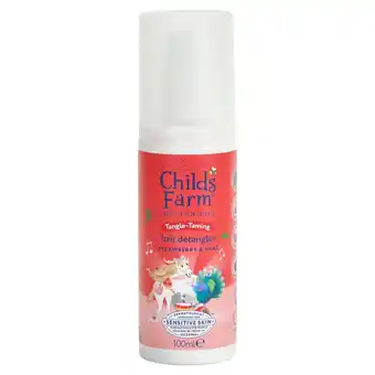 Morrisons Childs Farm 3 In 1 Hair Detangler Strawberry & Mint offer