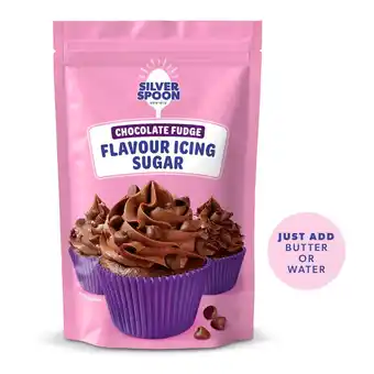 Morrisons Silver Spoon Chocolate Fudge Flavour Icing Sugar 200g offer