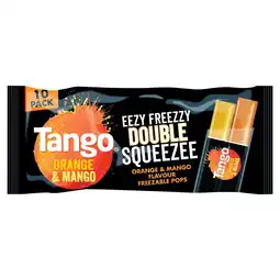 Morrisons Tango Double Squeezee Orange & Mango Ice Pops 10x100g offer