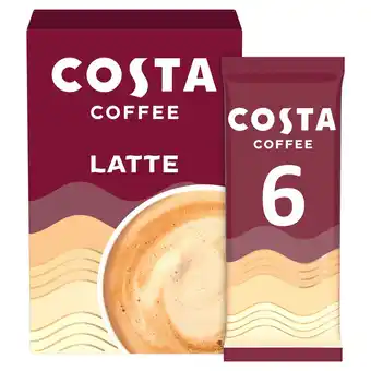 Morrisons Costa Latte Sachets 6x17g offer