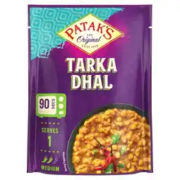 Morrisons Patak's Indian Tarka Dhal Microwave Ready Meal 270g offer