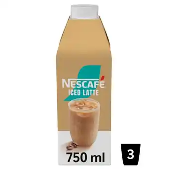 Morrisons Nescafe Iced Latte Coffee Ready To Drink 750ml offer