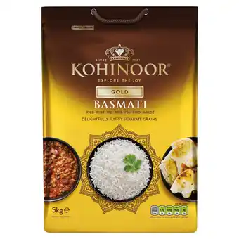 Morrisons Kohinoor Gold Basmati Rice 5kg offer